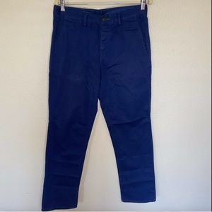 Gap Blue Slim Chino Casual Work Wear Pants 31